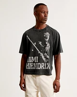 Vol. 28 Cropped Jimi Hendrix Graphic Tee