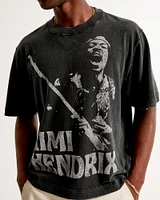 Vol. 28 Cropped Jimi Hendrix Graphic Tee