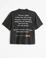 Cropped Notorious B.I.G. Graphic Tee