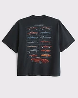 Premium Heavyweight Cropped Ducati Graphic Tee