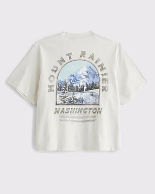 Cropped Yosemite Graphic Tee