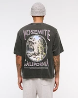 Cropped Yosemite Graphic Tee