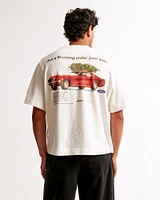 Cropped Jeep Graphic Tee