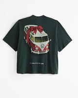 Cropped Jeep Graphic Tee