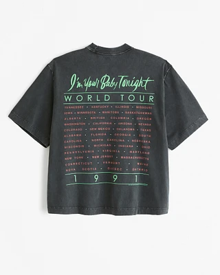 Cropped Britney Spears Graphic Tee
