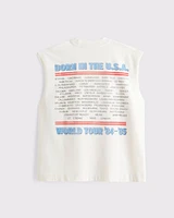 Bruce Springsteen Graphic Cropped Tank