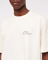 Premium Heavyweight Cropped Graphic Tee
