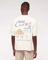 Premium Heavyweight Cropped Graphic Tee