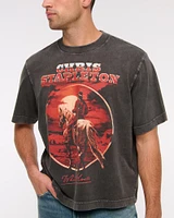 Cropped Chris Stapleton Graphic Tee