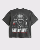 Cropped Minnesota Timberwolves Graphic Tee