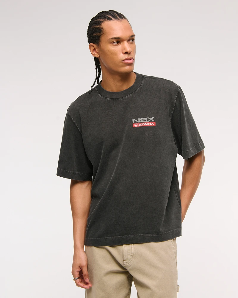 Cropped Honda NSX Graphic Tee