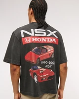 Cropped Toyota Supra Graphic Tee