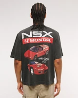 Cropped Toyota Supra Graphic Tee
