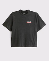 Cropped Toyota Supra Graphic Tee