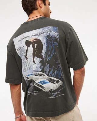 Chevrolet Vintage-Inspired Cropped Graphic Tee