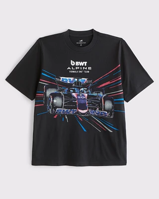 Alpine Racing Vintage-Inspired Graphic Tee
