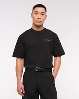 Premium Heavyweight Micro-Logo Tee