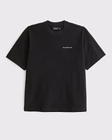 Premium Heavyweight Micro-Logo Tee