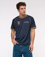 Guinness Cropped Soccer-Inspired Graphic Tee
