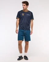 Guinness Cropped Soccer-Inspired Graphic Tee