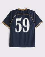 Guinness Cropped Soccer-Inspired Graphic Tee