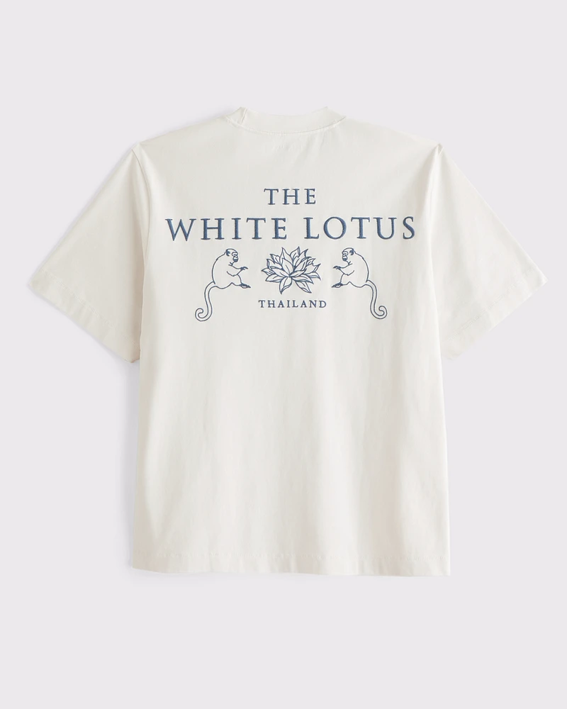 Premium Heavyweight The White Lotus Graphic Tee