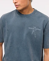 Premium Heavyweight The White Lotus Graphic Tee