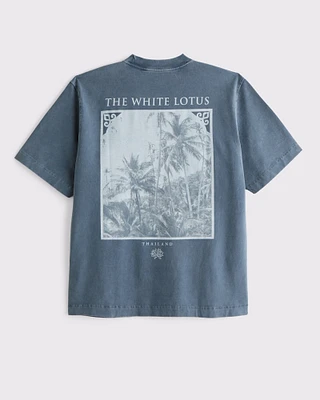 Premium Heavyweight The White Lotus Graphic Tee