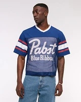 Budweiser Cropped Football Jersey