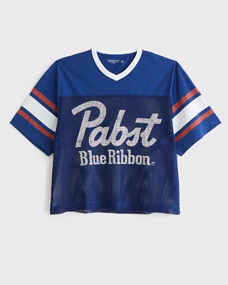 Budweiser Cropped Football Jersey