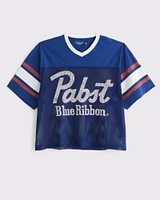 Budweiser Cropped Football Jersey
