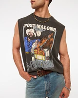 Premium Heavyweight Cropped Post Malone Tank
