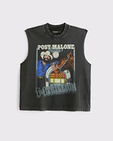 Premium Heavyweight Cropped Post Malone Tank