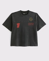 Premium Heavyweight Cropped McLaren Tee