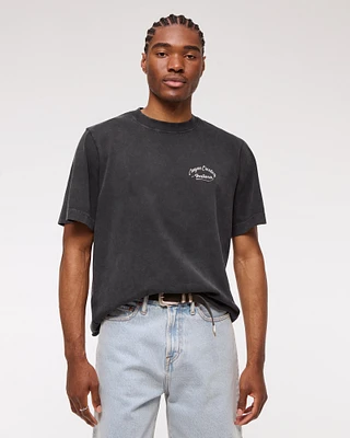 Vintage-Inspired Cropped Graphic Tee