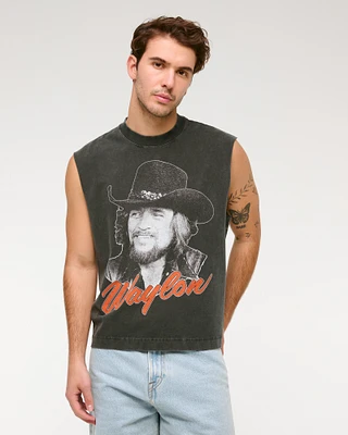 Premium Heavyweight Cropped Budweiser Tank