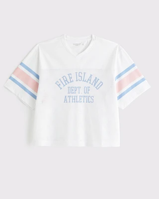 Pride Cropped Football Jersey