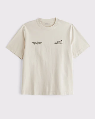 Premium Heavyweight 2.0 Lake Placid Graphic Tee