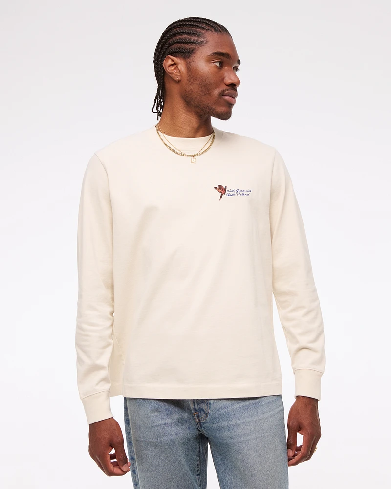 Long-Sleeve Premium Heavyweight 2.0 Graphic Tee