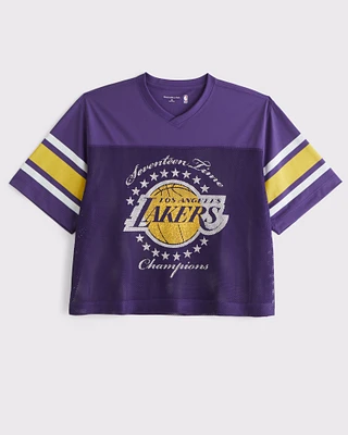 Los Angeles Lakers Cropped Jersey
