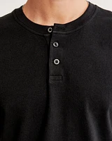 Essential Long-Sleeve Henley Tee