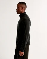 Merino Wool-Blend Turtleneck Tee