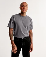 Classic Polished Curved Hem Tee