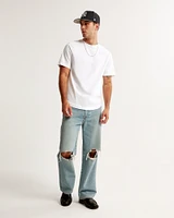 Classic Polished Curved Hem Tee