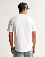 Classic Polished Curved Hem Tee
