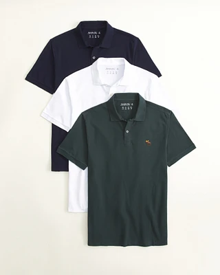 3-Pack Elevated Icon Don't Sweat It Polos