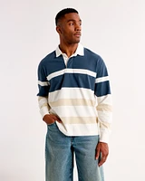 Long-Sleeve Rugby Polo