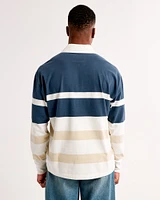 Long-Sleeve Rugby Polo