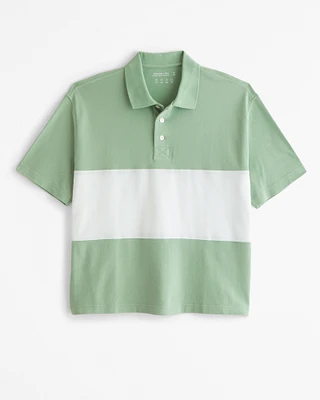 Pique Cropped Polo