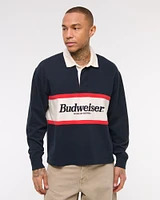 Miller Lite Cropped Rugby Polo